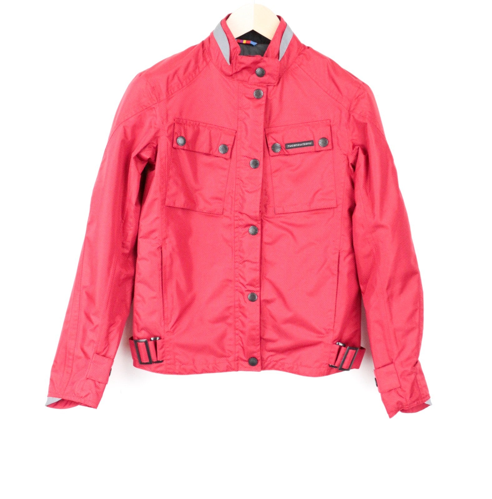 TUCANO URBANO Tina Women Jacket XS Moto Protective Red Windproof Reflective