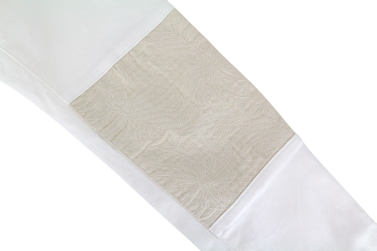 MAISON SCOTCH La Parisienne Women Jeans W28/L32 Skinny Fit Off-White Pure Cotton