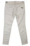 Beige Denim Jeans