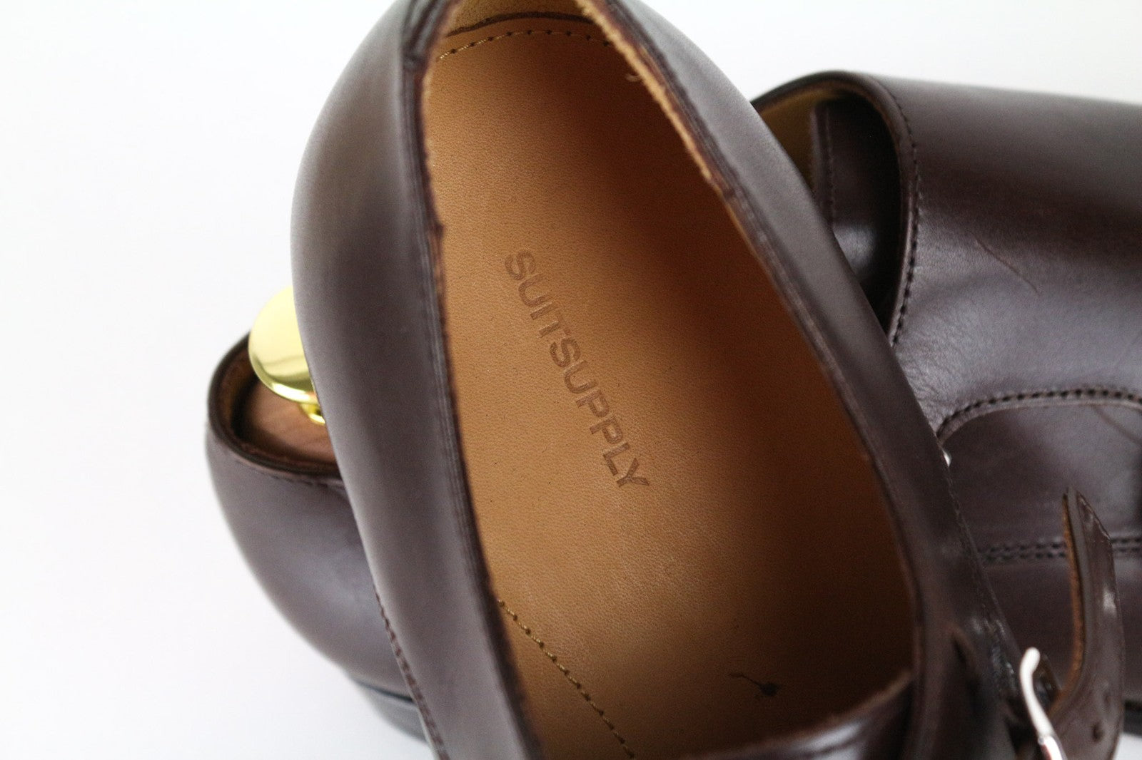 Brown Leather Formal Shoes