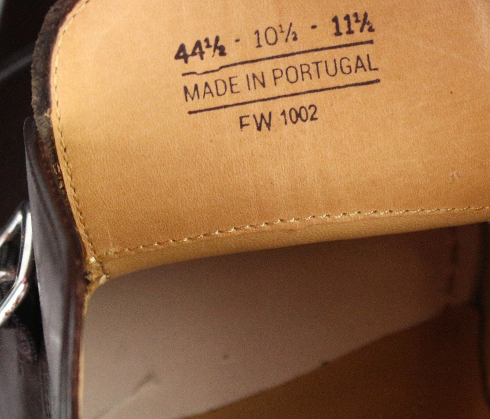 Brown Leather Formal Shoes