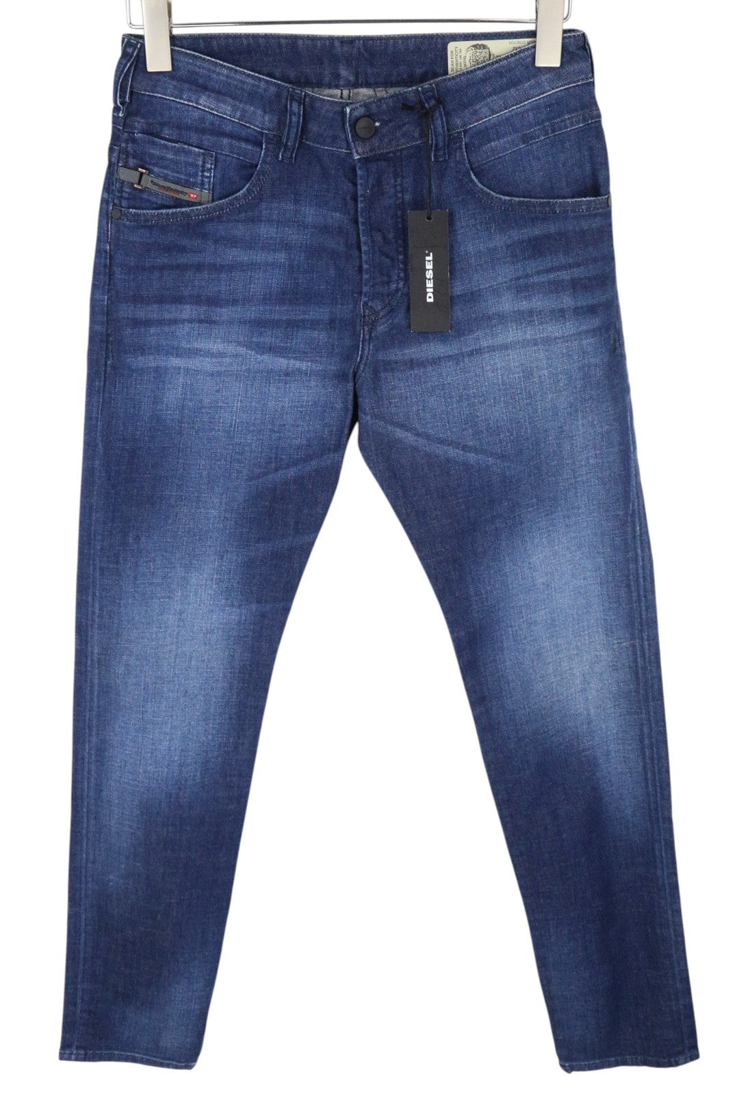 DIESEL D-Bazer 084GR Men Jeans W27/L32 Boys Tapered Fit Blue Cotton Stretch