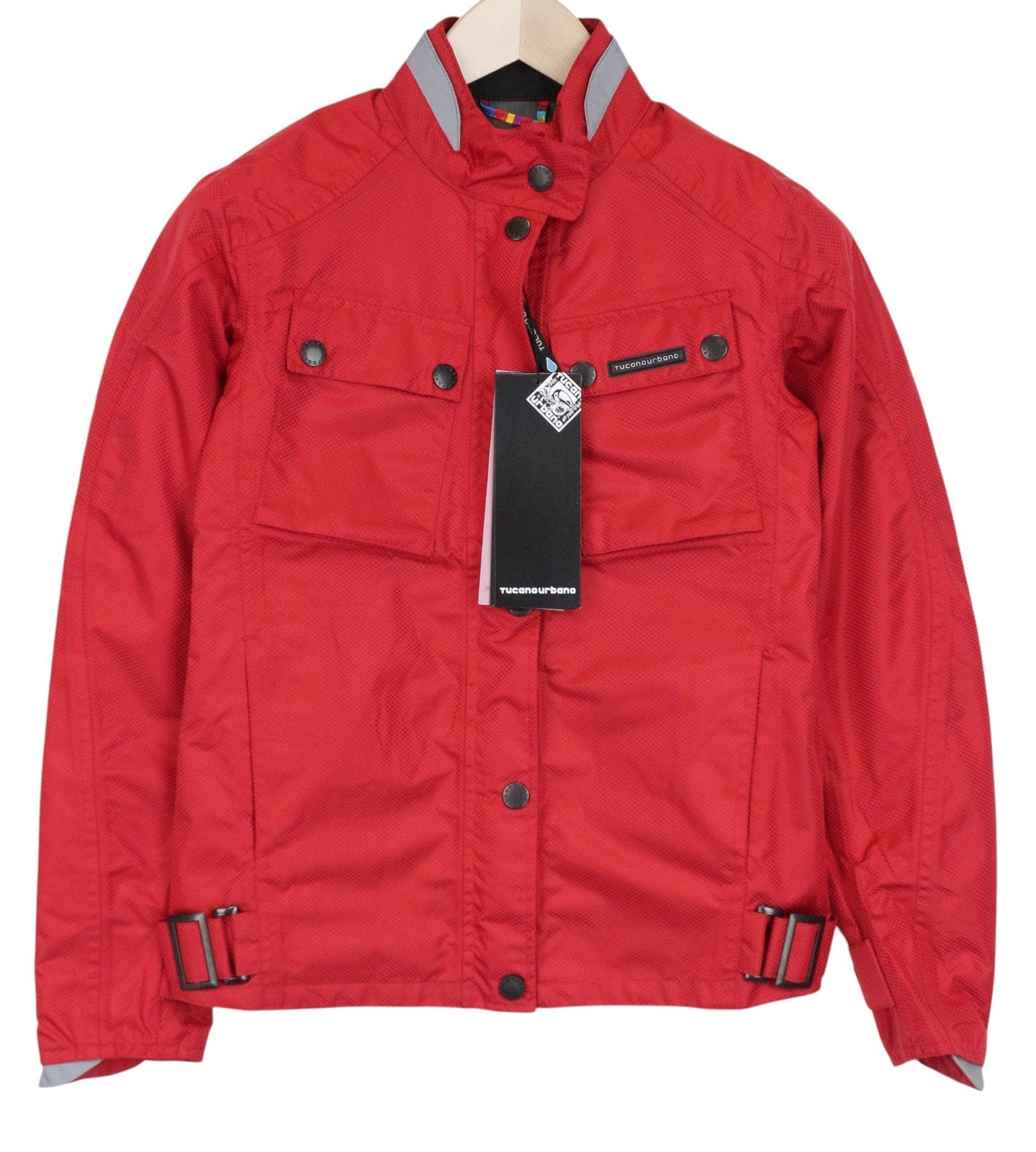 TUCANO URBANO Tina Women Jacket XS Red Waterproof Motorcycle Breathable Taped