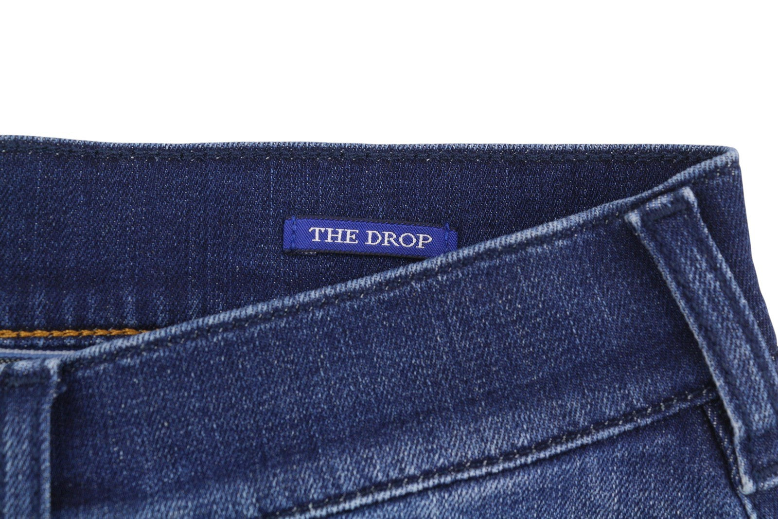SCOTCH & SODA The Drop Men Jeans W31/L32 Blue Whiskers Faded Regular Tapered Fit