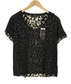 Black Cotton T-Shirt