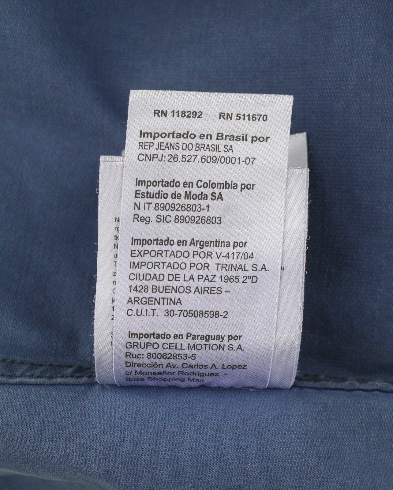 Blue Cotton Jacket
