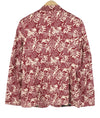 Red Cotton Blazer