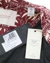 Red Cotton Blazer