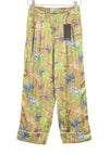 Multicoloured Polyester Trousers