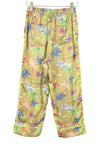 Multicoloured Polyester Trousers