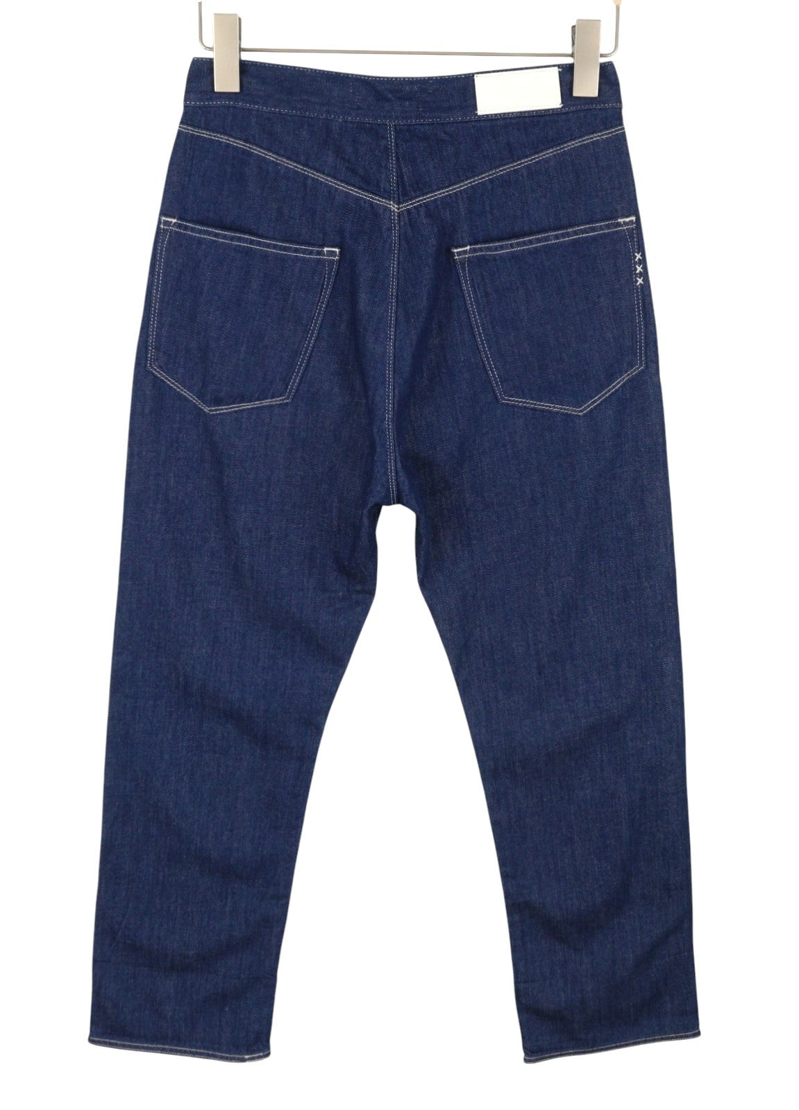 SCOTCH & SODA Women Jeans W25/L32 Blue Boyfriend Fit Cropped Zip Fly