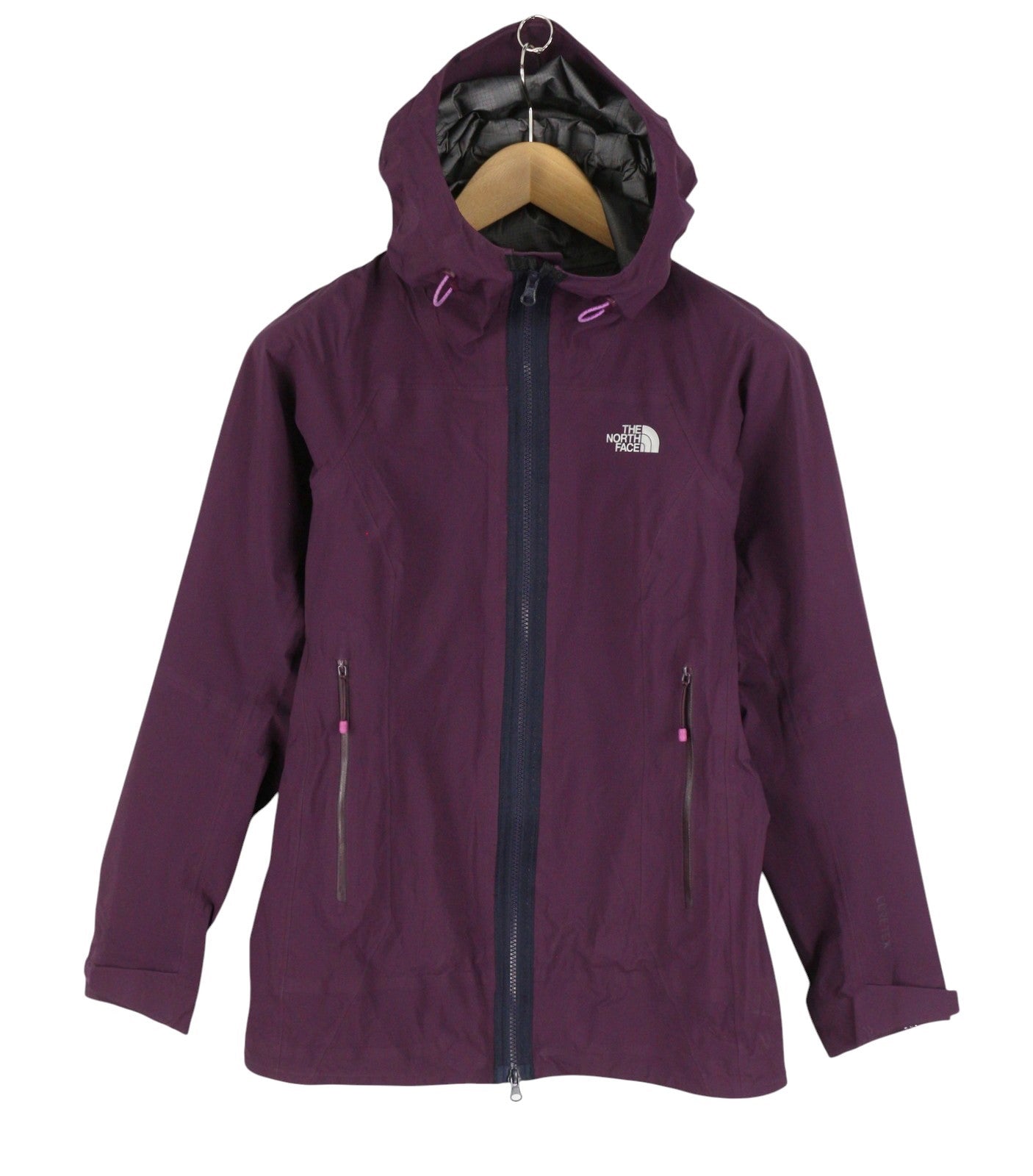 THE NORTH FACE Women Jacket S Purple Gore-Tex Pro Waterproof Windproof