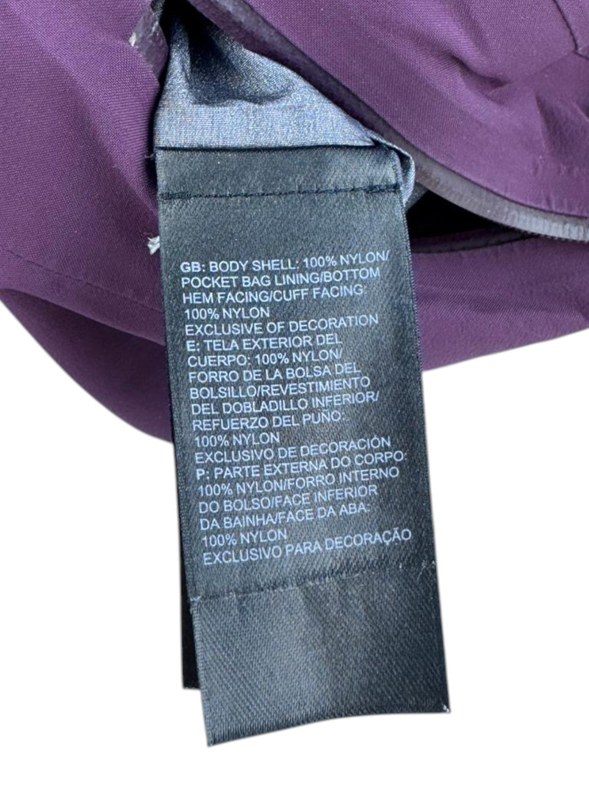 THE NORTH FACE Women Jacket S Purple Gore-Tex Pro Waterproof Windproof