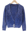 Blue Viscose Jumper