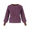 Burgundy Viscose Jumper