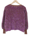 Burgundy Viscose Jumper