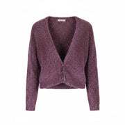Burgundy Viscose Jumper