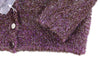 Burgundy Viscose Jumper