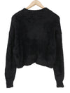 Black Knit Jumper
