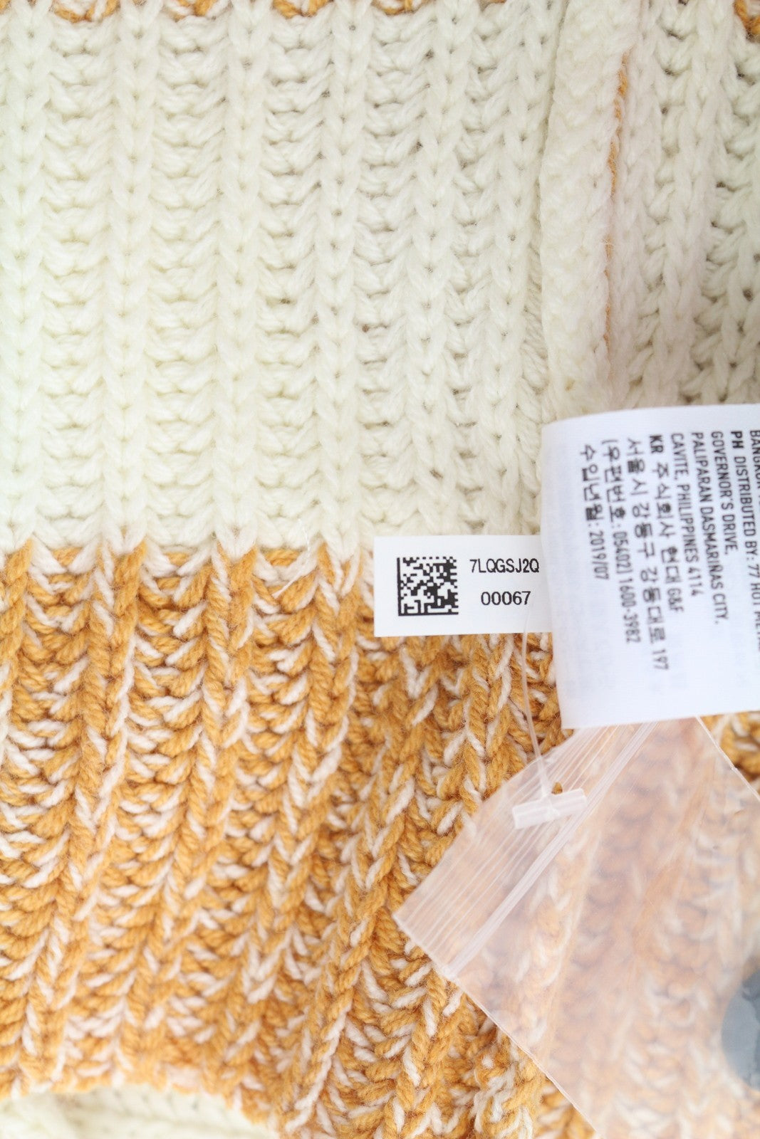 Orange Cotton Jumper