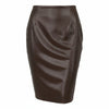 Brown Wool Skirt