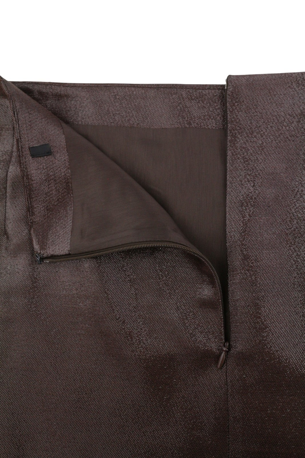Brown Wool Skirt