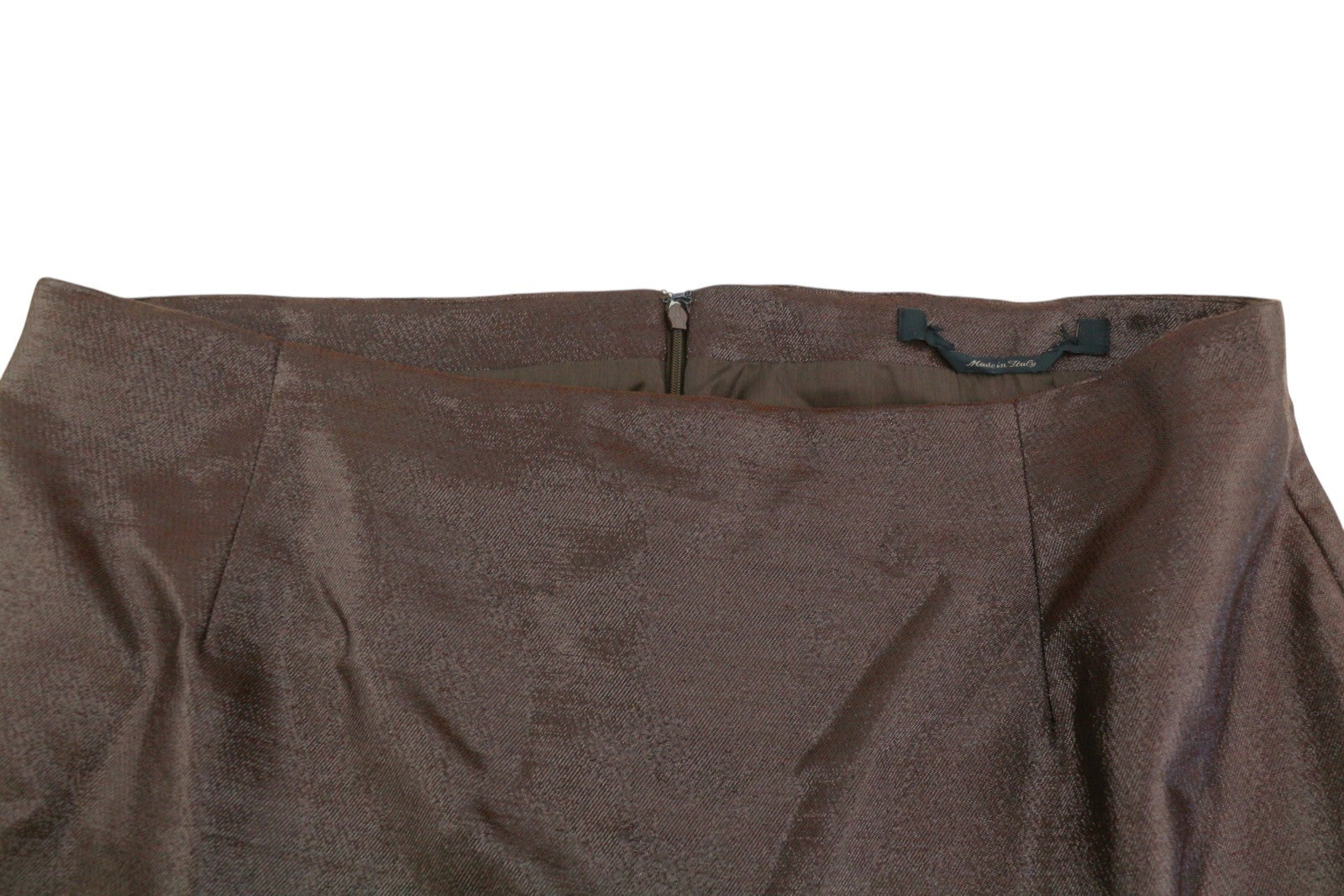 Brown Wool Skirt