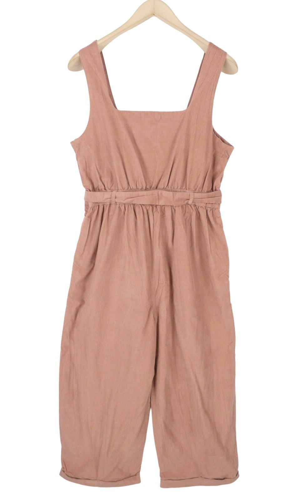 Pink Cotton Jumpsuit