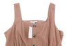 Pink Cotton Jumpsuit