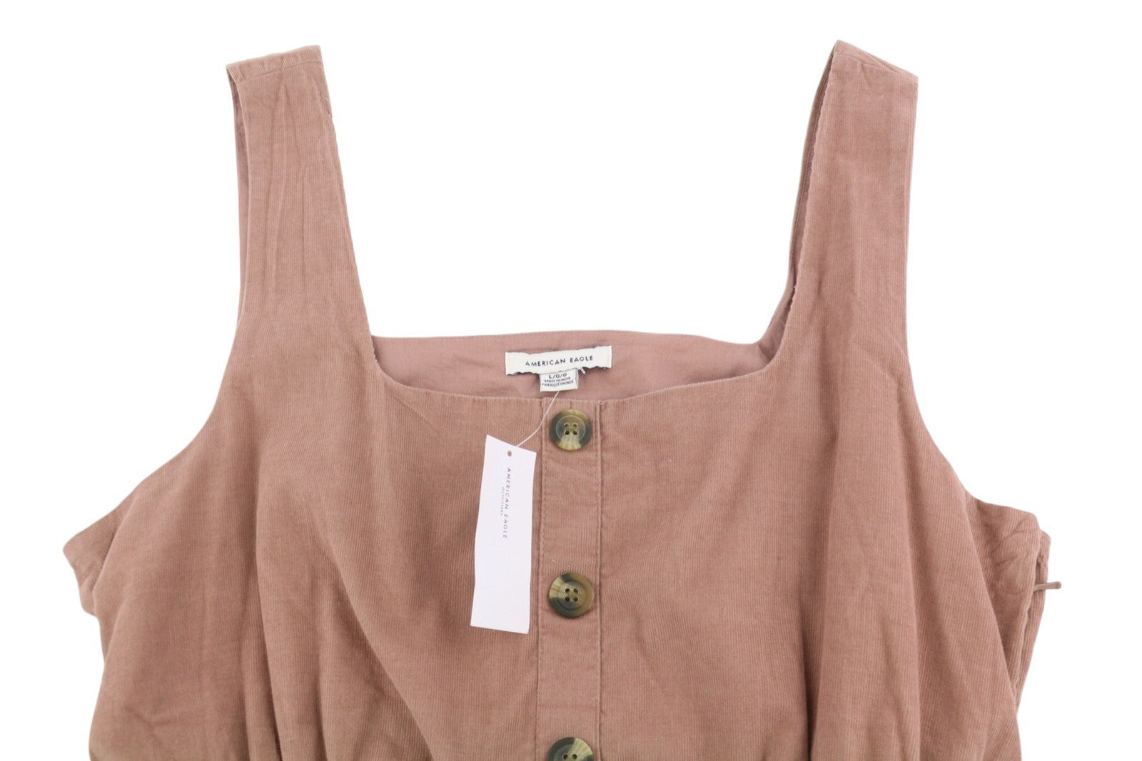 Pink Cotton Jumpsuit