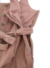 Pink Cotton Jumpsuit