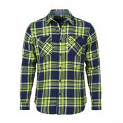 AMERICAN EAGLE OUTFITTERS Men Shirt L Plaid Flannel Button-Up Casual