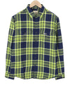 Blue Cotton Button-Up
