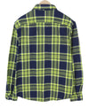 Blue Cotton Button-Up