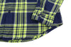 Blue Cotton Button-Up