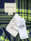 Blue Cotton Button-Up