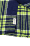 Blue Cotton Button-Up