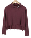 Burgundy Cotton Sweatshirt