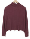 Burgundy Cotton Sweatshirt