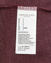 Burgundy Cotton Sweatshirt
