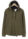 Green Cotton Hoodie