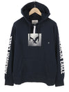 Blue Cotton Hoodie