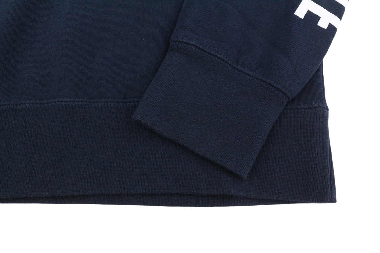 AMERICAN EAGLE OUTFITTERS Men Hoodie L Dark Blue Soft Kangaroo Pull On