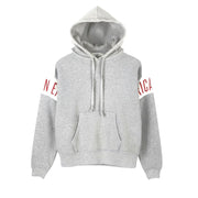 Grey Cotton Hoodie
