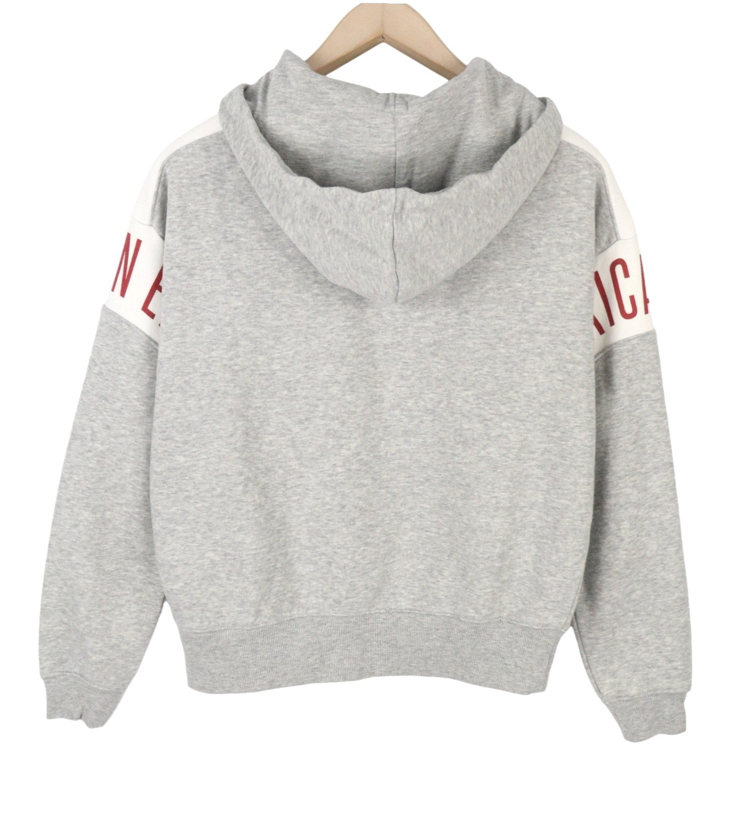 Grey Cotton Hoodie