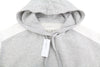 Grey Cotton Hoodie