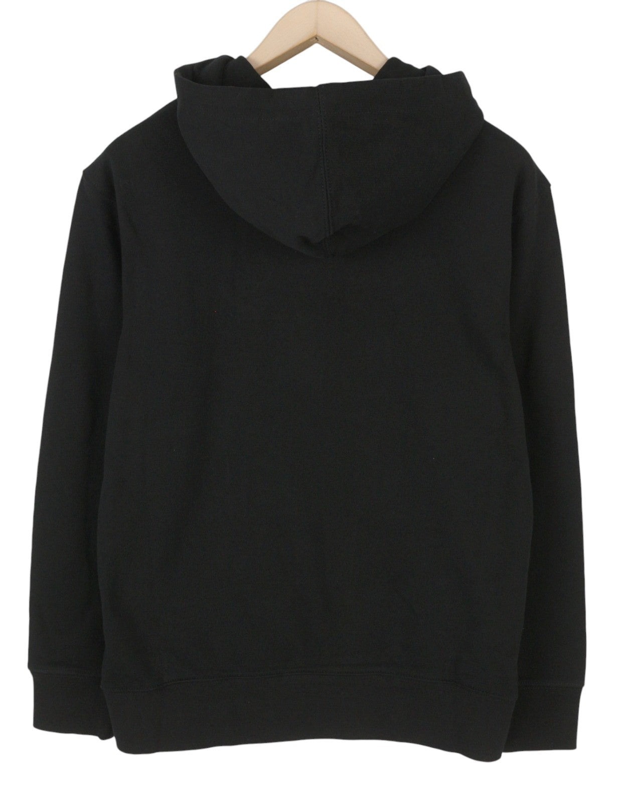 AMERICAN EAGLE OUTFITTERS Men Hoodie L Black Kangaroo Pocket Pull On