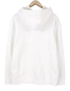 White Cotton Hoodie