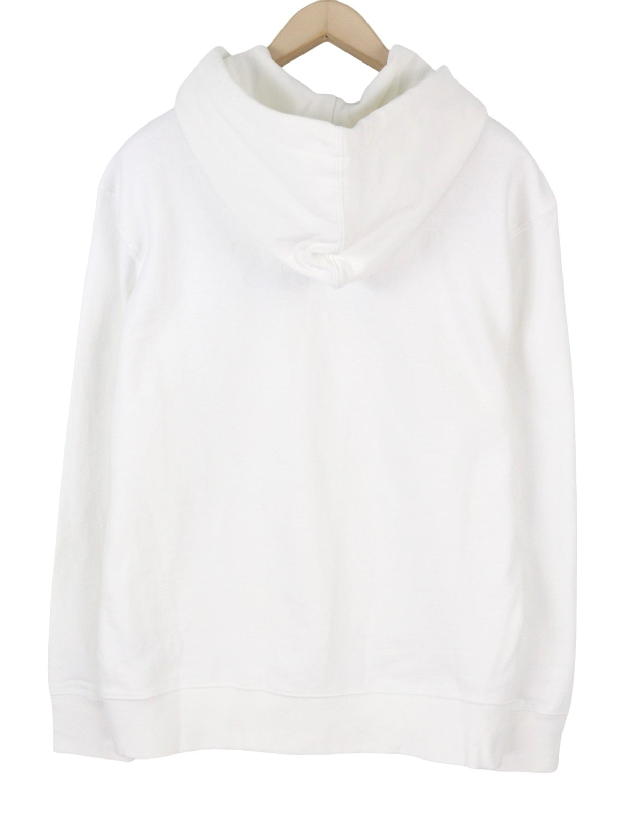 AMERICAN EAGLE OUTFITTERS Men Hoodie M White Kangaroo Pocket Pull On