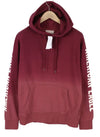 Red Cotton Hoodie